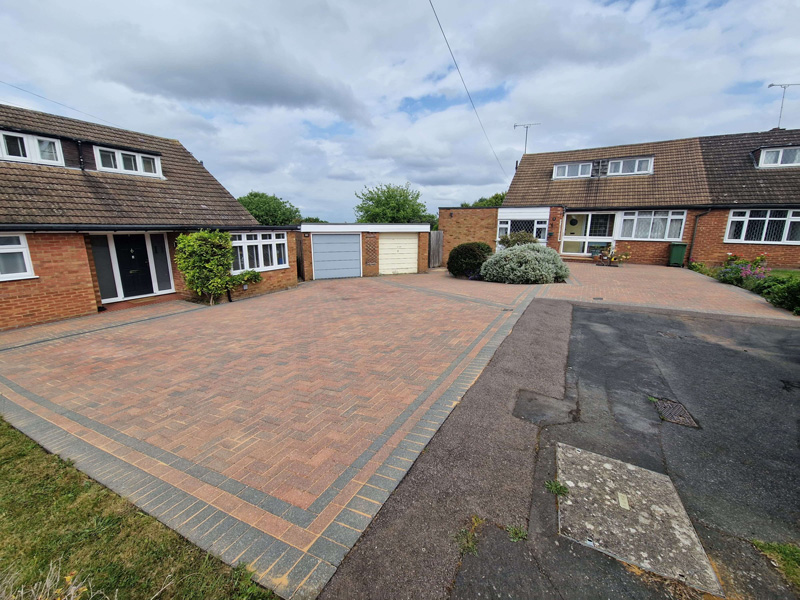 Herts pressure washing after