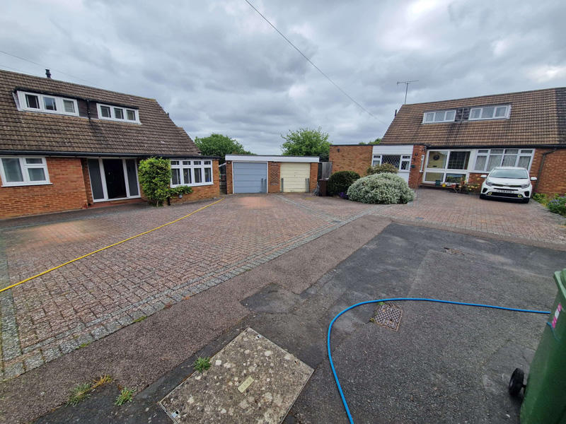 Herts pressure washing before